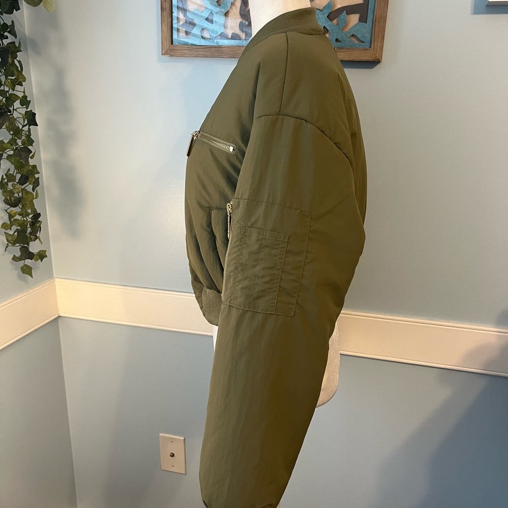 AIIRZ Olive Green Puffer Jacket - Picture 5 of 9